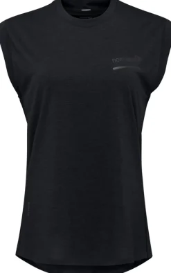 Norrøna Women's Senja Equaliser Sleeveless T-Shirt Caviar