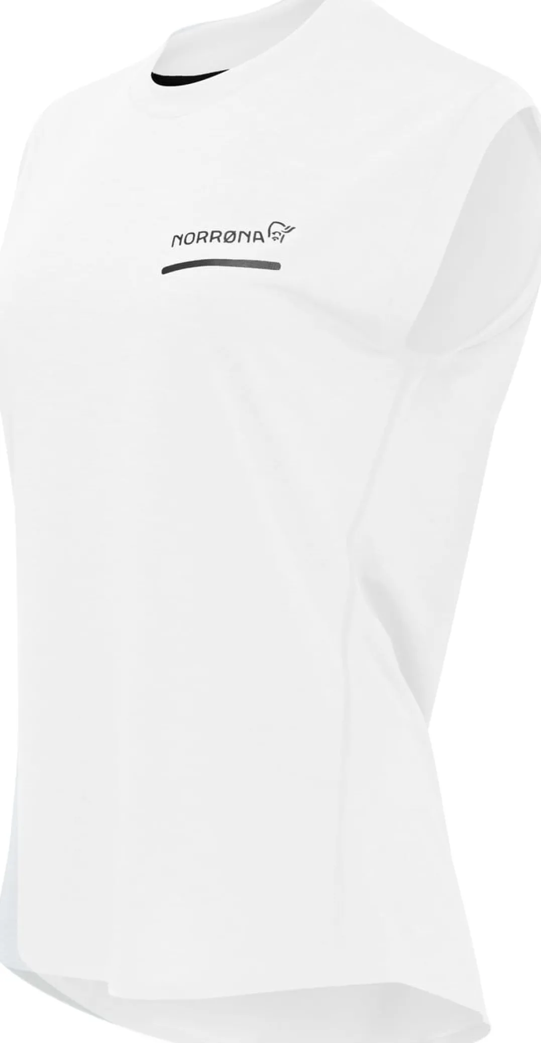 Norrøna Women's Senja Equaliser Sleeveless T-Shirt Snow White