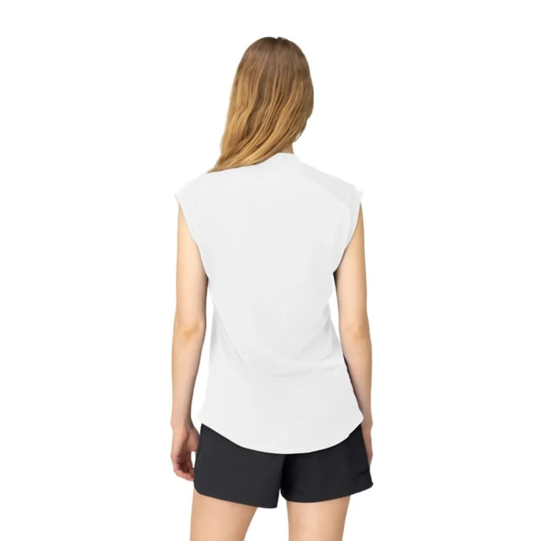 Norrøna Women's Senja Equaliser Sleeveless T-Shirt Snow White