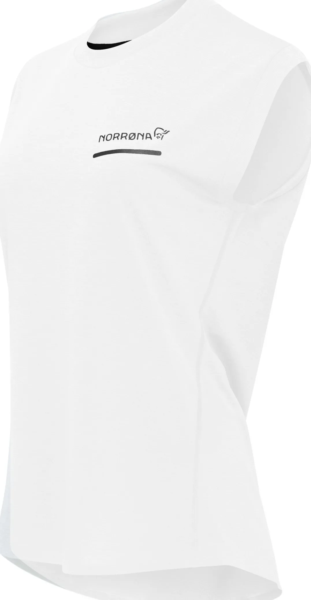 Norrøna Women's Senja Equaliser Sleeveless T-Shirt Snow White