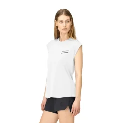 Norrøna Women's Senja Equaliser Sleeveless T-Shirt Snow White