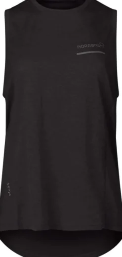 Norrøna Women's Senja Equaliser Tank Top Caviar