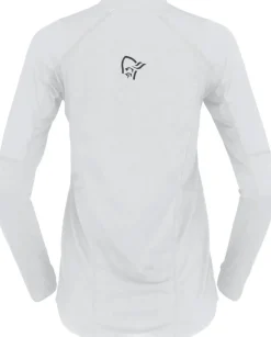 Norrøna Women's Senja Equaliser Lightweight Long SleeveSnow White