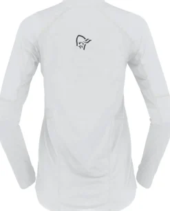 Norrøna Women's Senja Equaliser Lightweight Long SleeveSnow White