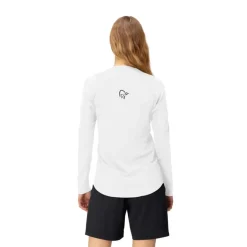 Norrøna Women's Senja Equaliser Lightweight Long SleeveSnow White