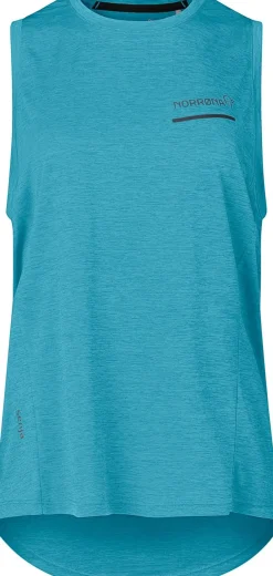 Norrøna Women's Senja Equaliser Tank Top Brittany Blue