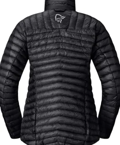 Norrøna Women's Trollveggen Down800 Super Light Jacket Caviar Black
