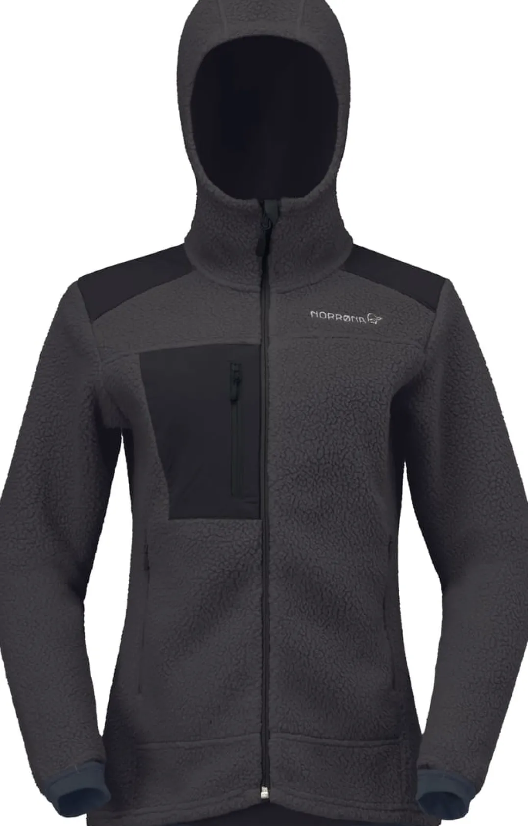 Norrøna Women's Trollveggen Warm3 Zip Hood Phantom