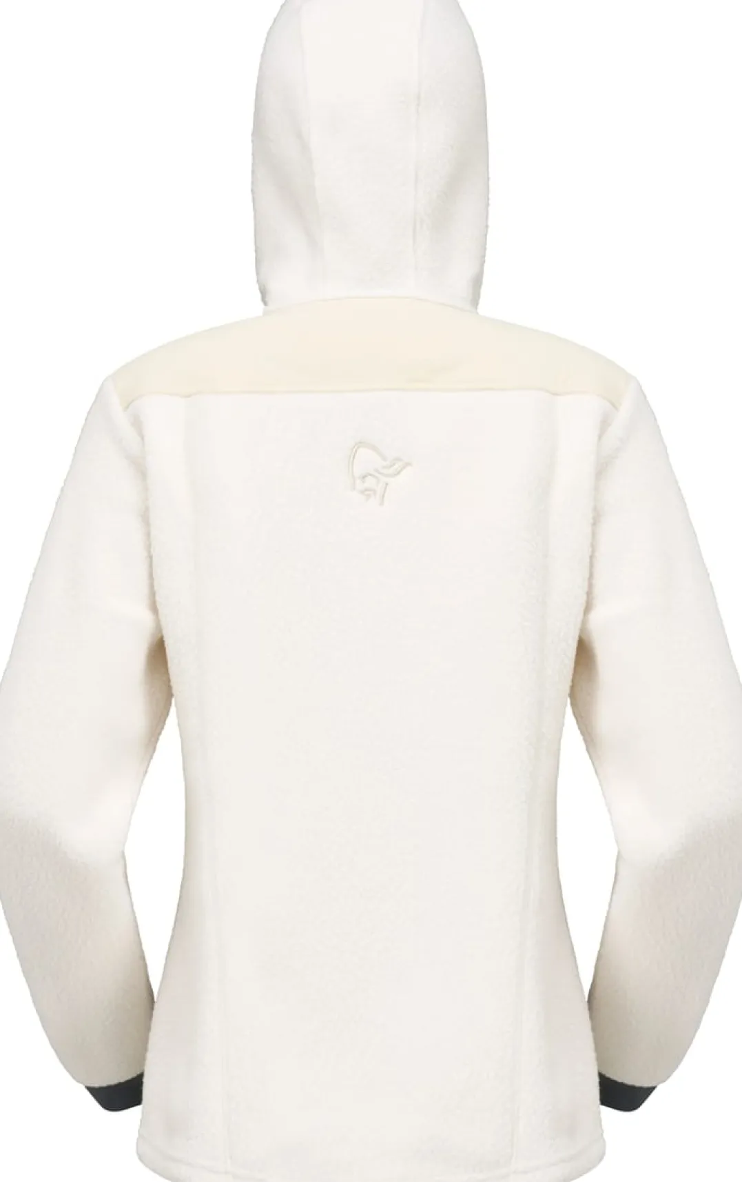 Norrøna Women's Trollveggen Warm3 Zip Hood Whisper White