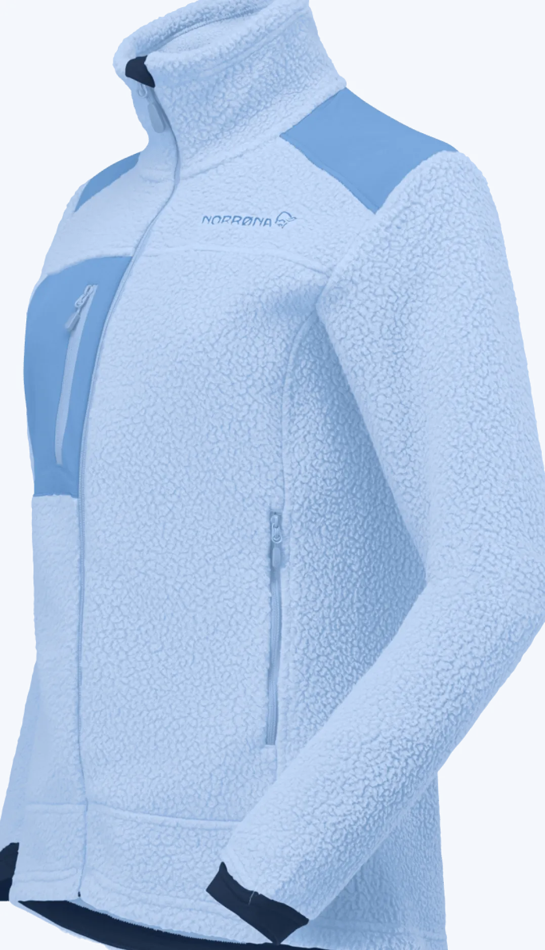 Norrøna Women's Trollveggen Warm3 Jacket Cashmere Blue/allure