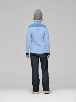 Norrøna Women's Trollveggen Warm3 Jacket Cashmere Blue/allure