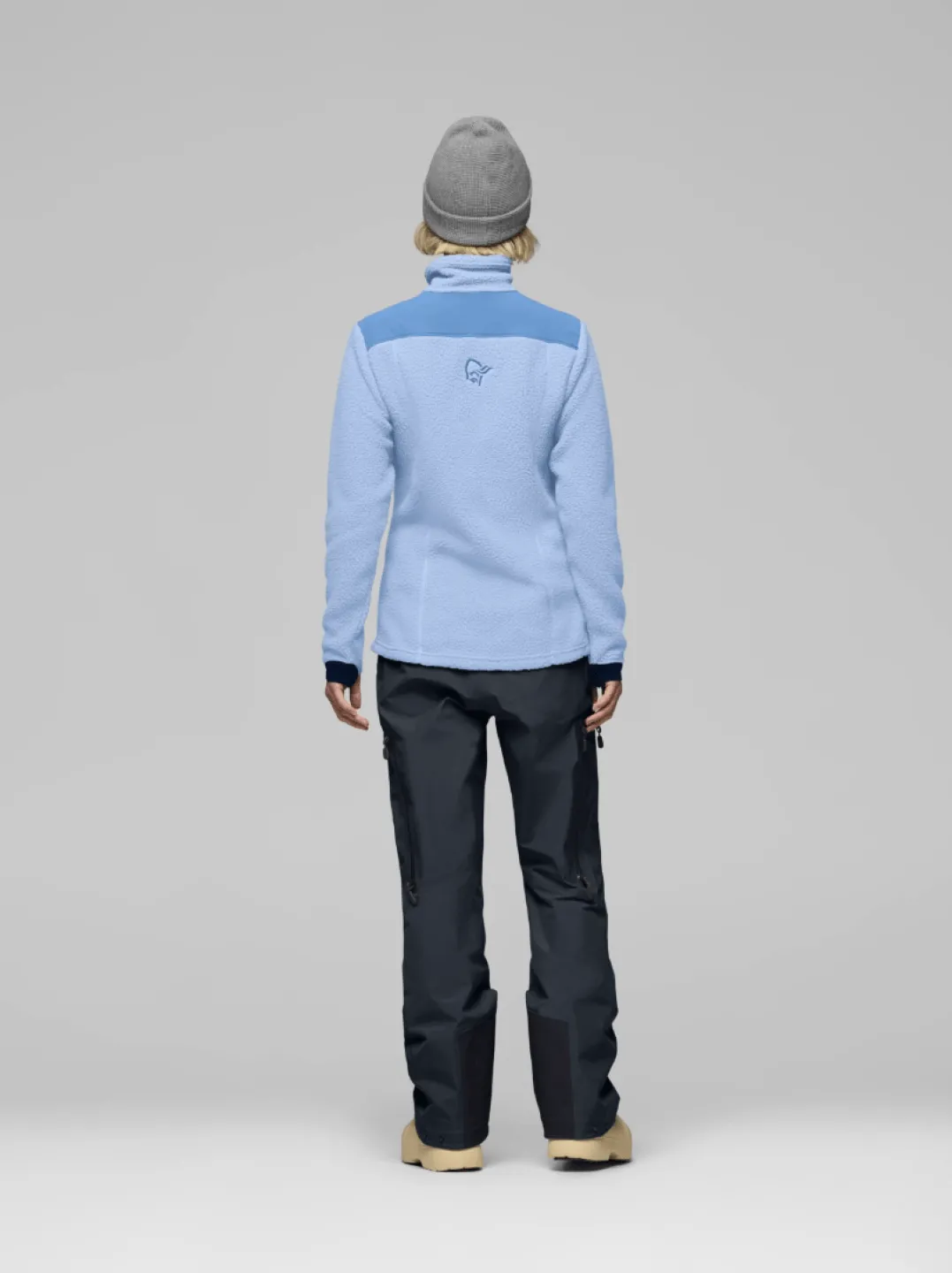 Norrøna Women's Trollveggen Warm3 Jacket Cashmere Blue/allure