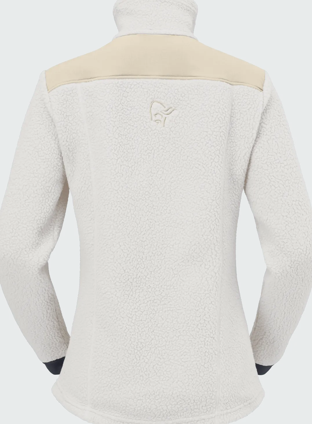 Norrøna Women's Trollveggen Warm3 Jacket Whisper White/oatmeal