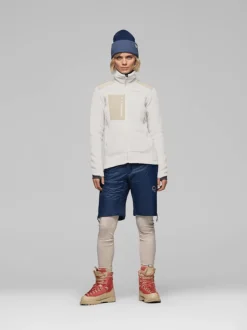 Norrøna Women's Trollveggen Warm3 Jacket Whisper White/oatmeal