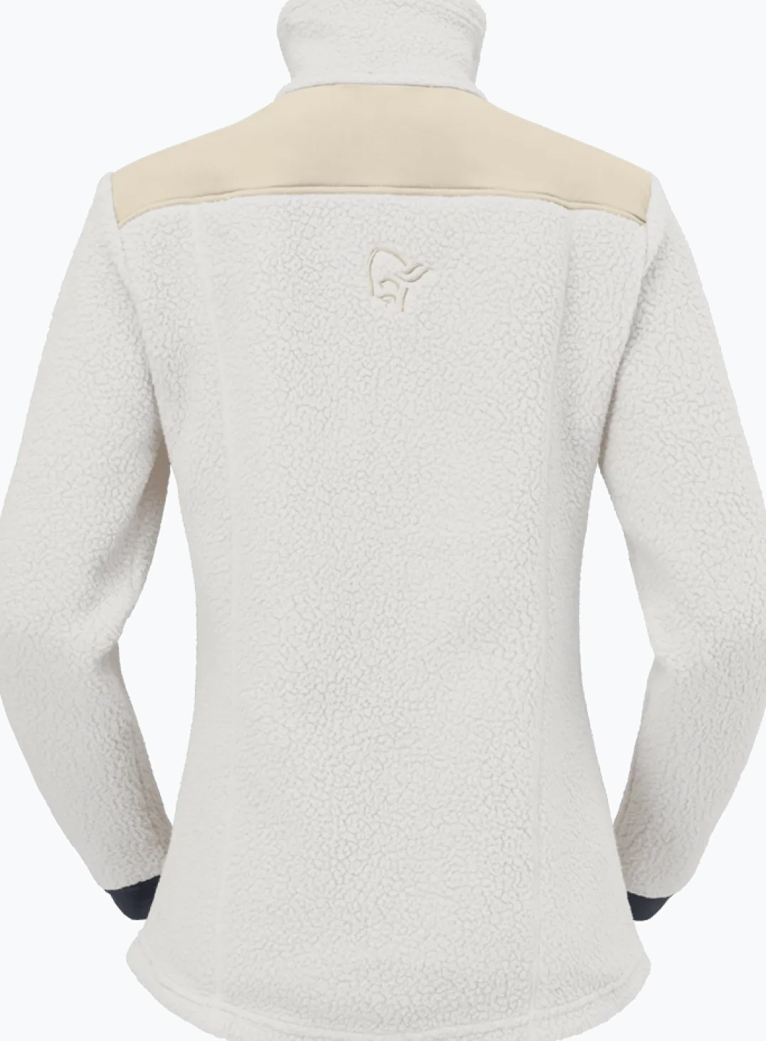 Norrøna Women's Trollveggen Warm3 Jacket Whisper White/oatmeal