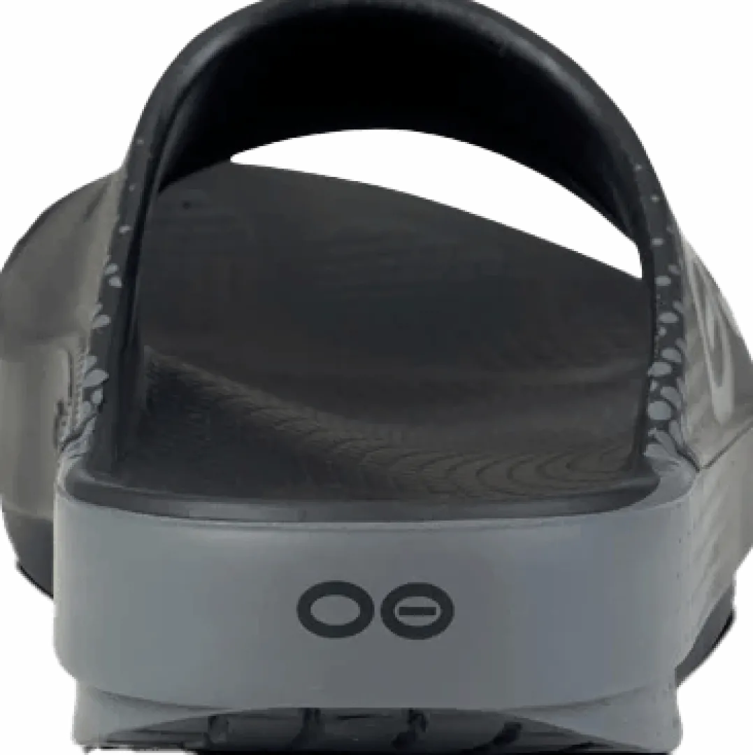OOFOS OOahh Sport Slide Black Matrix
