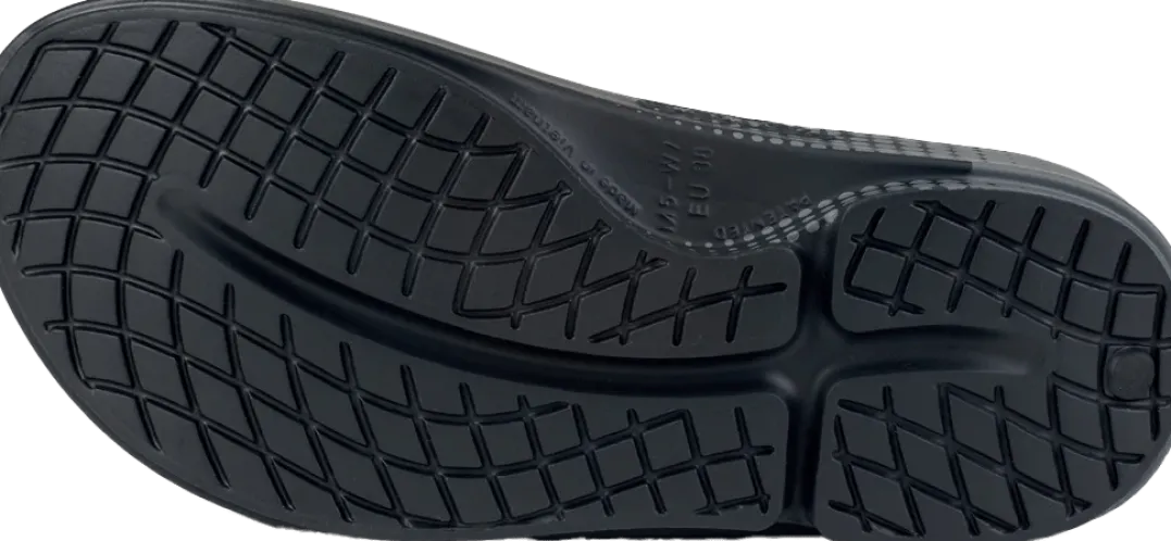 OOFOS OOahh Sport Slide Black Matrix
