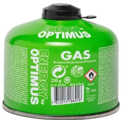Optimus Gas Canister 230 G (Butan, Propan, Isobutan) Green