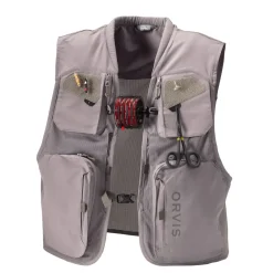 Orvis Clearwater Mesh Vest 8 Lommer Grå