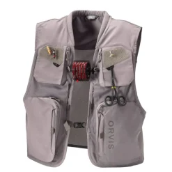 Orvis Clearwater Mesh Vest 8 Lommer Grå