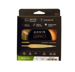 Orvis Pro Trout Smooth WF fluesnøre Willow-Olive-Peach