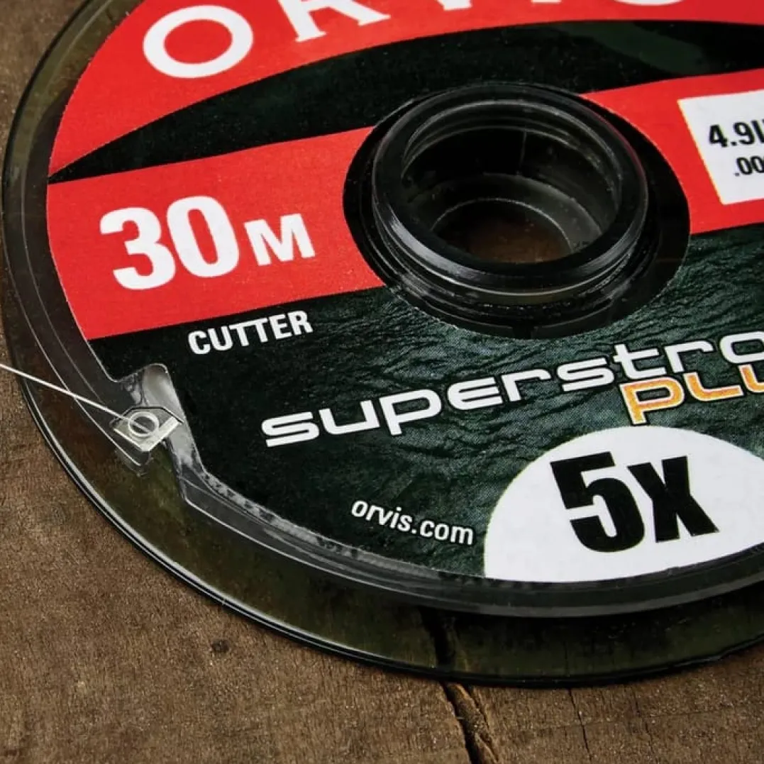 Orvis SUPER STRONG FORTOMSMATERIALE 30 M Klar