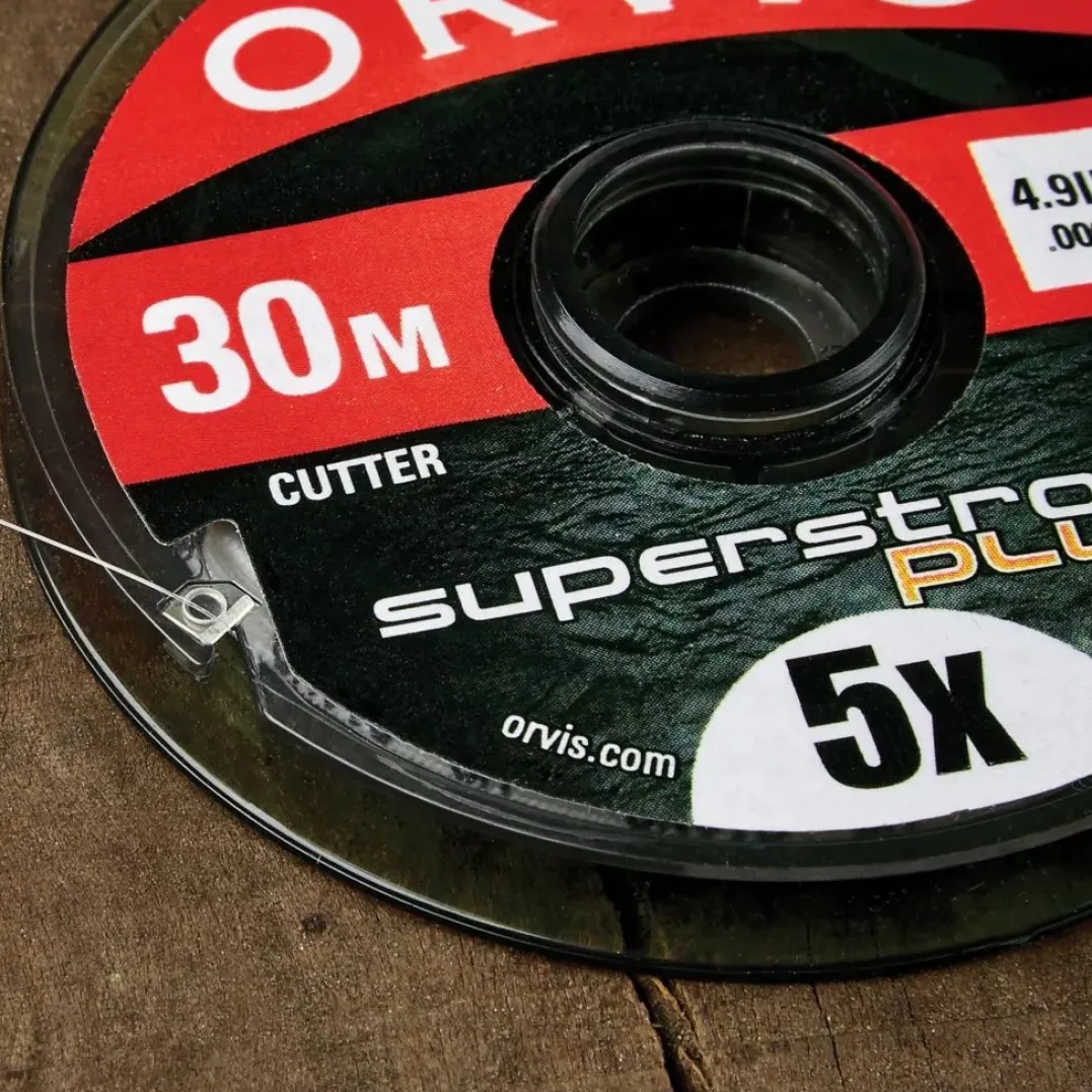 Orvis SUPER STRONG FORTOMSMATERIALE 30 M Klar