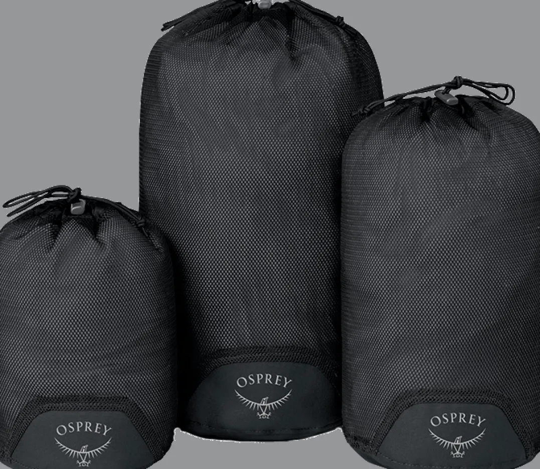 Osprey Daylite Mesh Stuff Sack Set Black