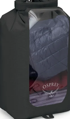 Osprey Dry Sack 20 With Window Black