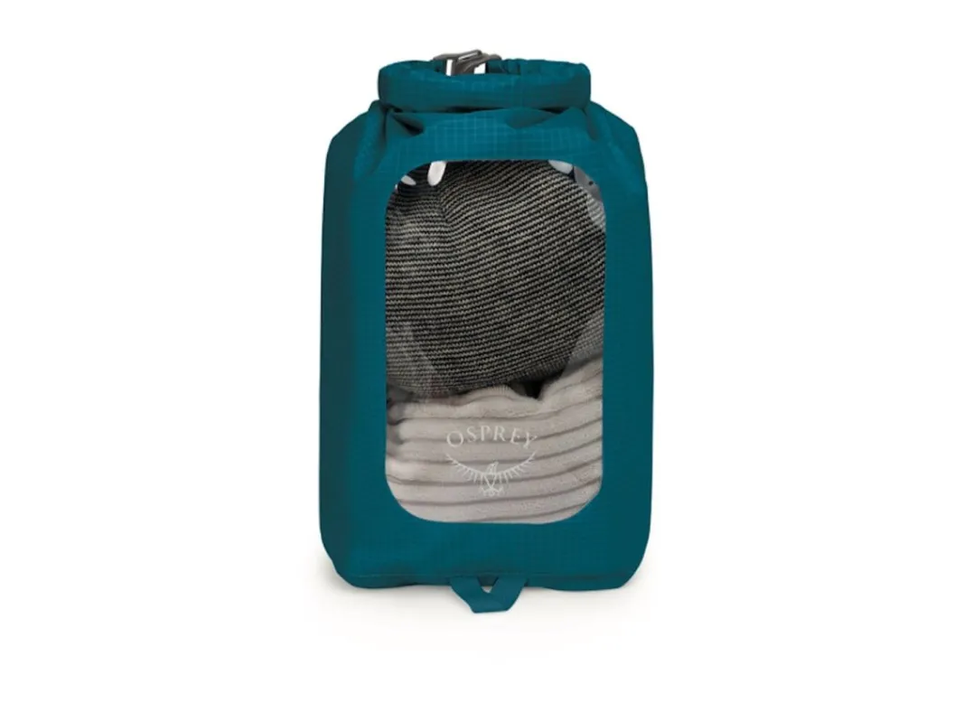 Osprey Dry Sack 6 W/Window Waterfront Blue