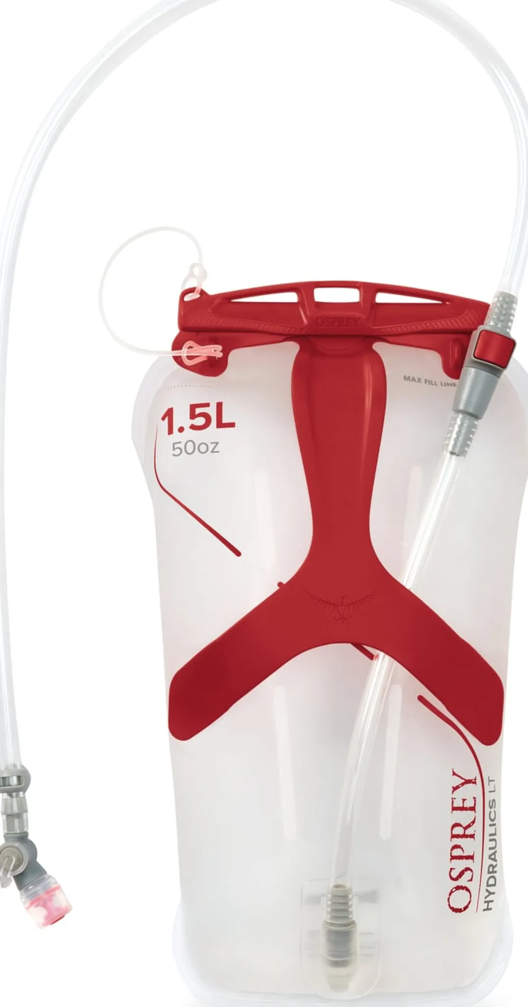 Osprey Hydraulics LT 1.5 L Reservoir Red