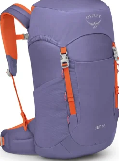 Osprey Kids' Jet 18 Euphoria Purple/Mars Orange