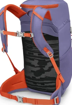 Osprey Kids' Jet 18 Euphoria Purple/Mars Orange