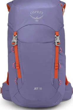 Osprey Kids' Jet 18 Euphoria Purple/Mars Orange