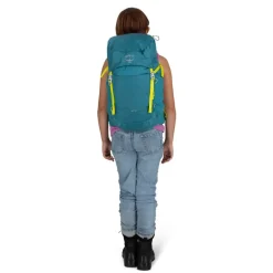 Osprey Kids' Jet 28 Green Canopy/Limeline Green