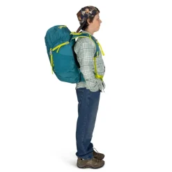 Osprey Kids' Jet 28 Green Canopy/Limeline Green