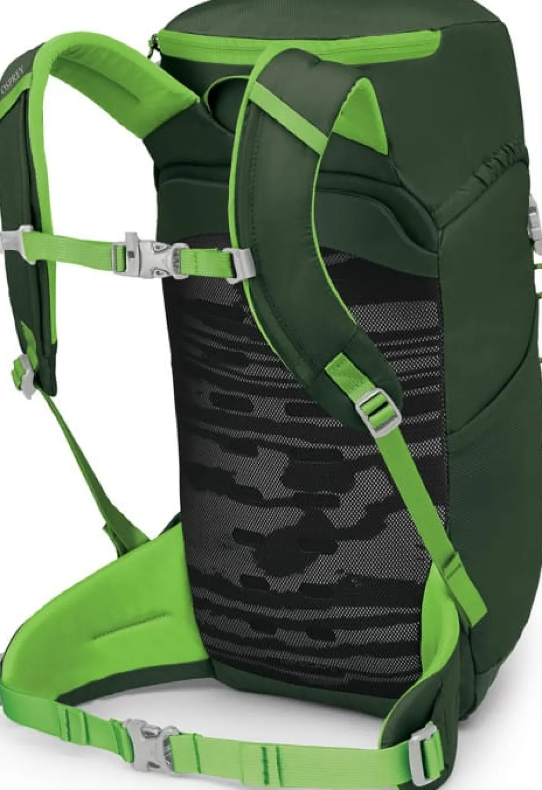 Osprey Kids' Jet 18 Green Canopy/Limeline Green