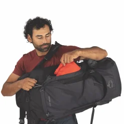 Osprey Men's Kestrel LT 65 Black