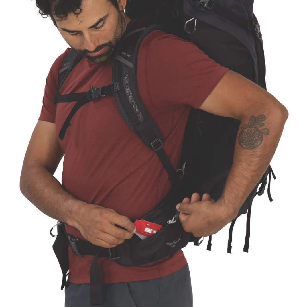 Osprey Men's Kestrel LT 65 Black