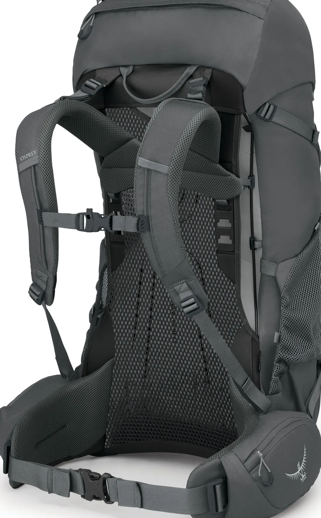 Osprey Men's Rook 50 Dark Charcoal/Silver Lining