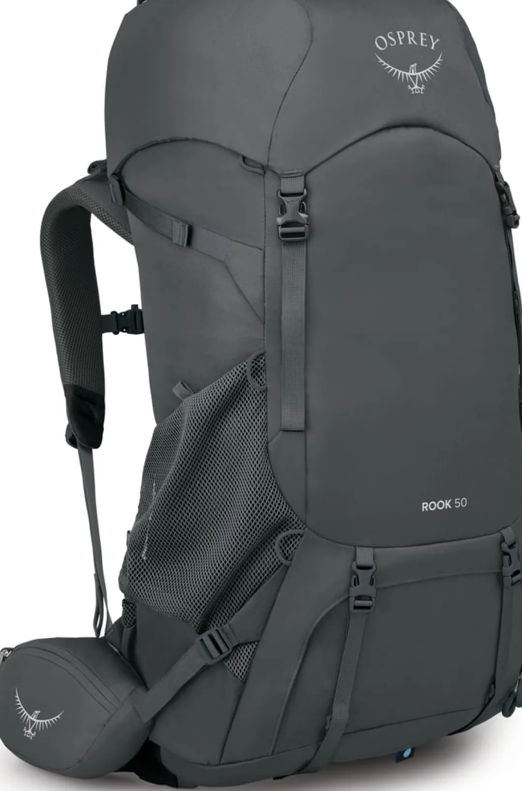 Osprey Men's Rook 50 Dark Charcoal/Silver Lining