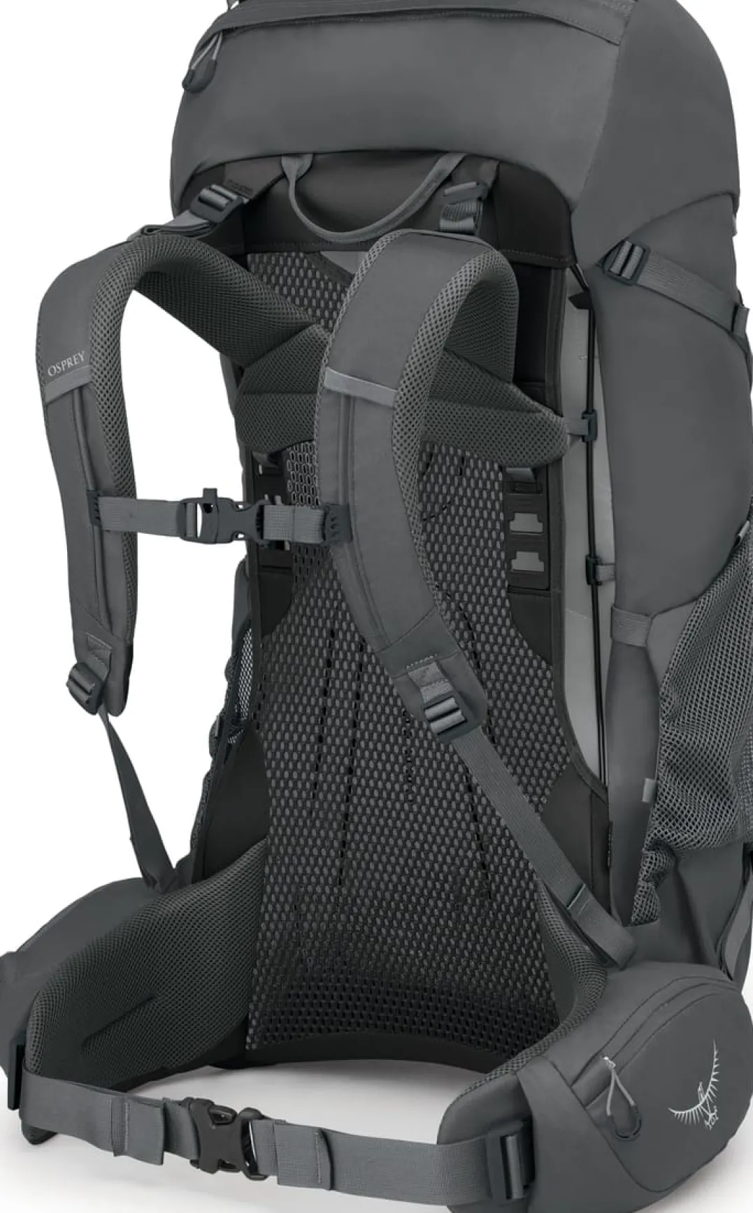 Osprey Men's Rook 50 Dark Charcoal/Silver Lining