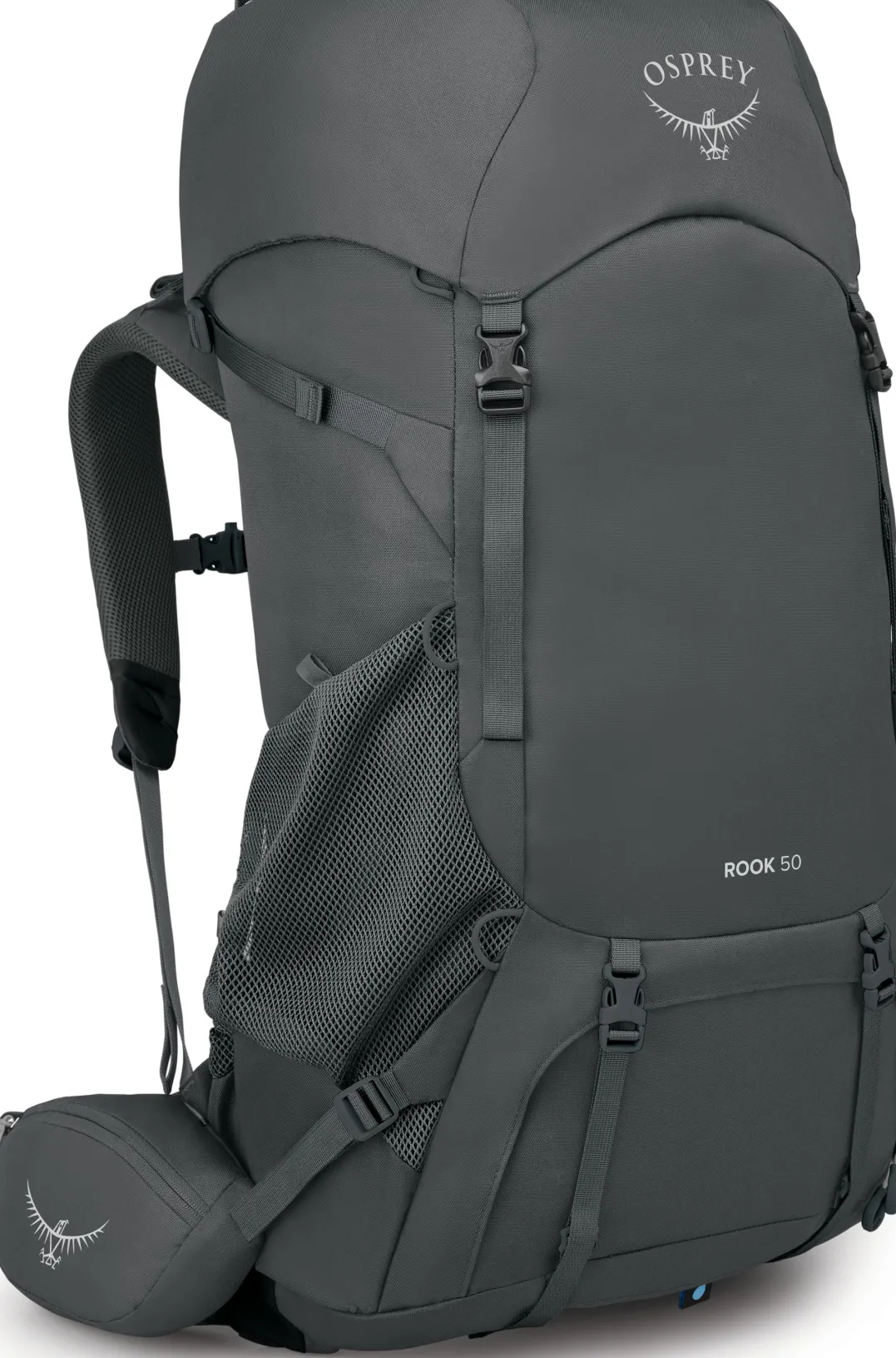 Osprey Men's Rook 50 Dark Charcoal/Silver Lining