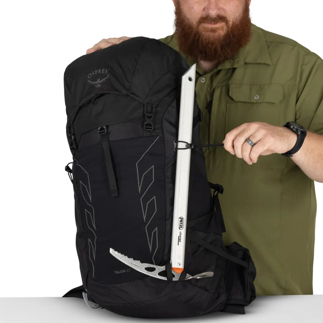 Osprey Men's Talon 33 EF Black/Coal Grey