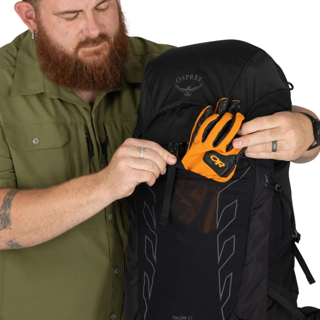 Osprey Men's Talon 33 EF Black/Coal Grey