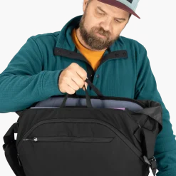 Osprey Metron 18 Messenger Black/Anchor Blue