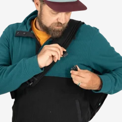 Osprey Metron 18 Messenger Black/Anchor Blue