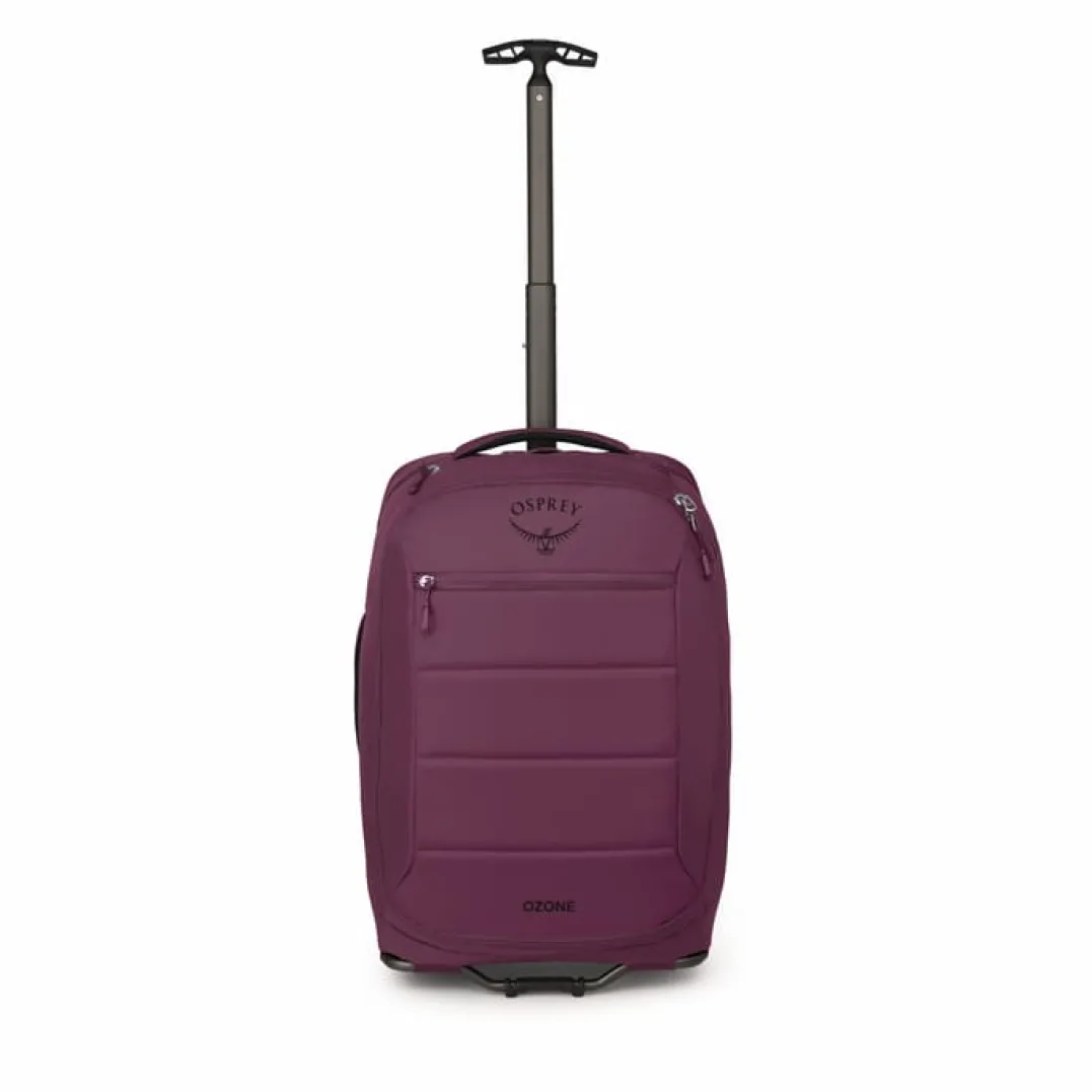 Osprey Ozone Carry On 2 Wheel Moody Burgundy