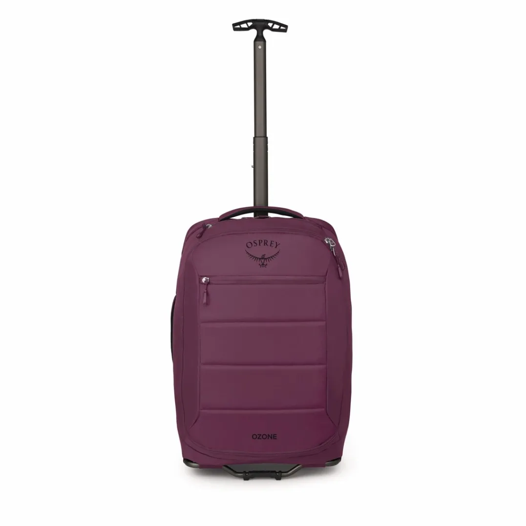 Osprey Ozone Carry On 2 Wheel Moody Burgundy