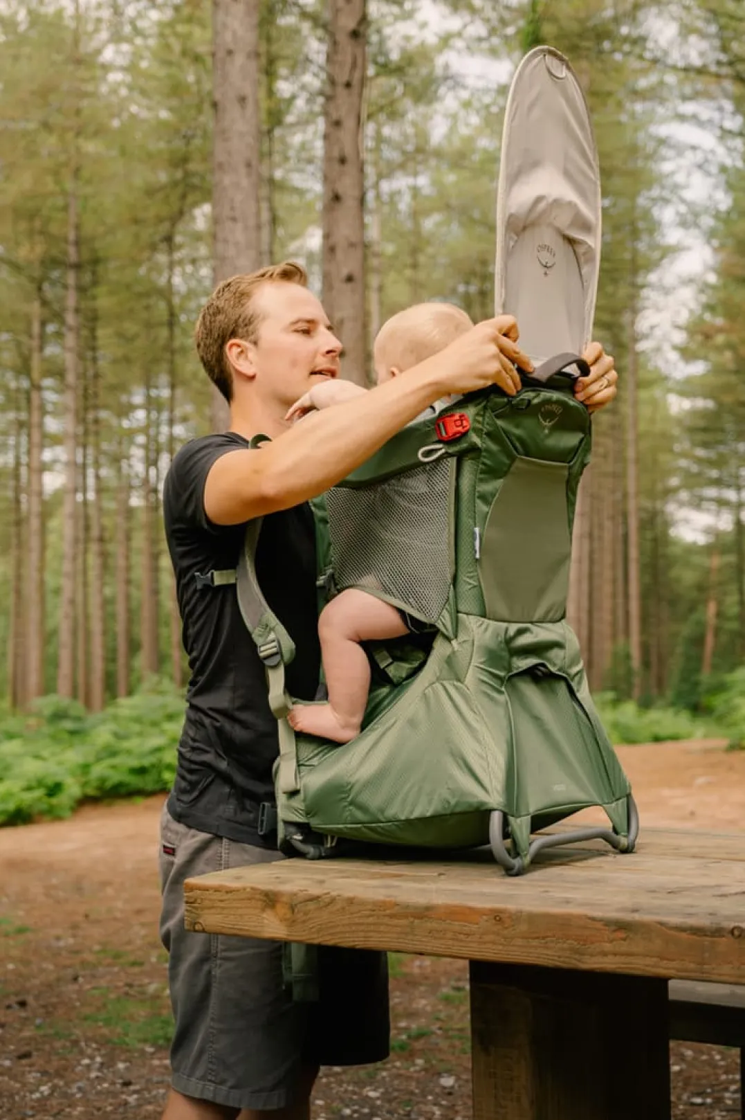 Osprey Poco Child Carrier Koseret Green